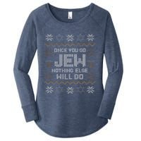 Once You Go Jew Nothing Else Will Do Jewish Shabbat Hanukkah Women's Perfect Tri Tunic Long Sleeve Shirt