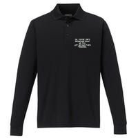 Oh You're Into Pronouns Huh? Me Too, Let Me She/Them Tiddies Performance Long Sleeve Polo