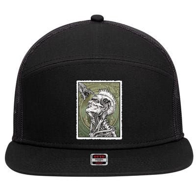 Opyn Yer Mynd By Emek Artman 7 Panel Mesh Trucker Snapback Hat