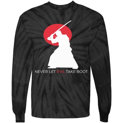 Otoya Yamaguchi Never Let Evil Take Root Tie-Dye Long Sleeve Shirt