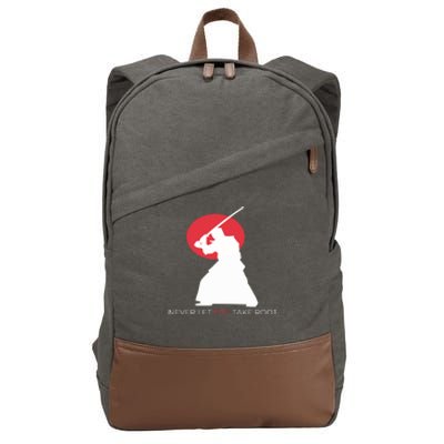 Otoya Yamaguchi Never Let Evil Take Root Cotton Canvas Backpack