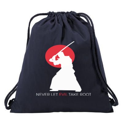 Otoya Yamaguchi Never Let Evil Take Root Drawstring Bag