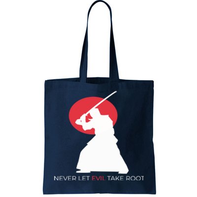 Otoya Yamaguchi Never Let Evil Take Root Tote Bag