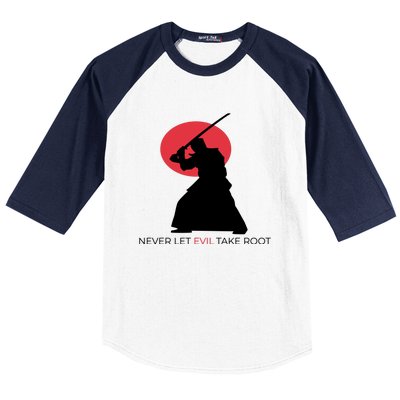 Otoya Yamaguchi Never Let Evil Take Root Baseball Sleeve Shirt