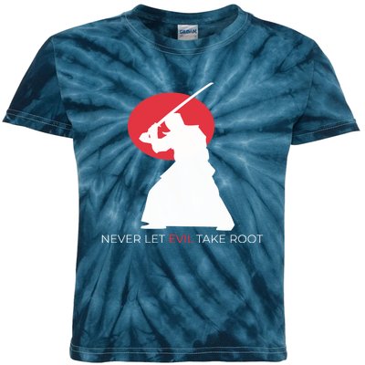 Otoya Yamaguchi Never Let Evil Take Root Kids Tie-Dye T-Shirt