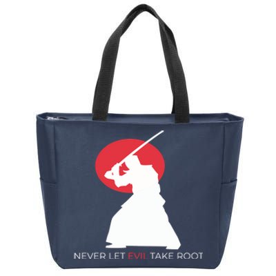 Otoya Yamaguchi Never Let Evil Take Root Zip Tote Bag