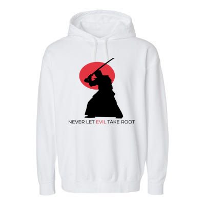 Otoya Yamaguchi Never Let Evil Take Root Garment-Dyed Fleece Hoodie