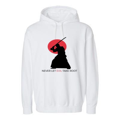 Otoya Yamaguchi Never Let Evil Take Root Garment-Dyed Fleece Hoodie