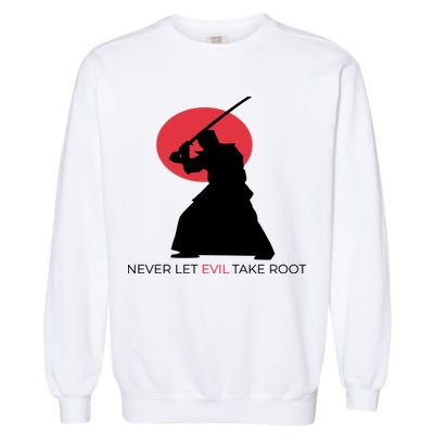 Otoya Yamaguchi Never Let Evil Take Root Garment-Dyed Sweatshirt