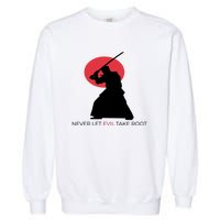 Otoya Yamaguchi Never Let Evil Take Root Garment-Dyed Sweatshirt