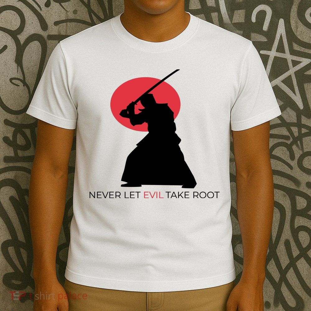 Otoya Yamaguchi Never Let Evil Take Root T-Shirt