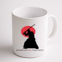 Otoya Yamaguchi Never Let Evil Take Root Coffee Mug