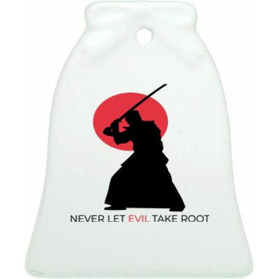 Otoya Yamaguchi Never Let Evil Take Root Ceramic Bell Ornament