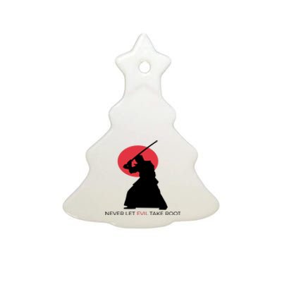 Otoya Yamaguchi Never Let Evil Take Root Ceramic Tree Ornament