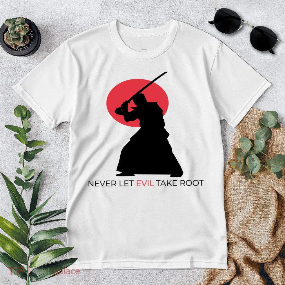 Otoya Yamaguchi Never Let Evil Take Root Premium T-Shirt
