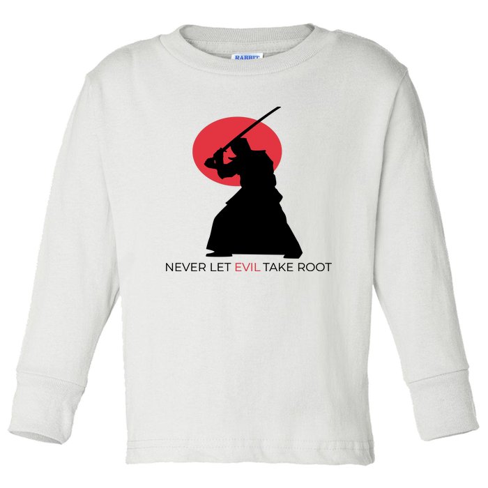 Otoya Yamaguchi Never Let Evil Take Root Toddler Long Sleeve Shirt