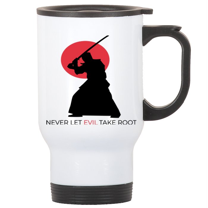 Otoya Yamaguchi Never Let Evil Take Root Stainless Steel Travel Mug