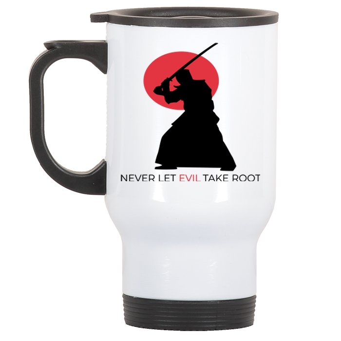 Otoya Yamaguchi Never Let Evil Take Root Stainless Steel Travel Mug