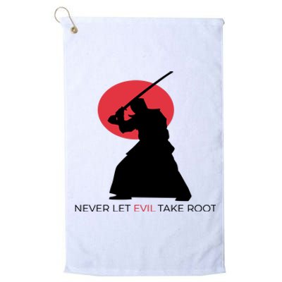 Otoya Yamaguchi Never Let Evil Take Root Platinum Collection Golf Towel