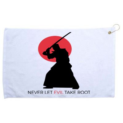 Otoya Yamaguchi Never Let Evil Take Root Grommeted Golf Towel