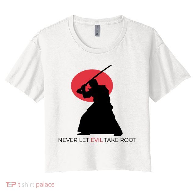 Otoya Yamaguchi Never Let Evil Take Root Crop Top
