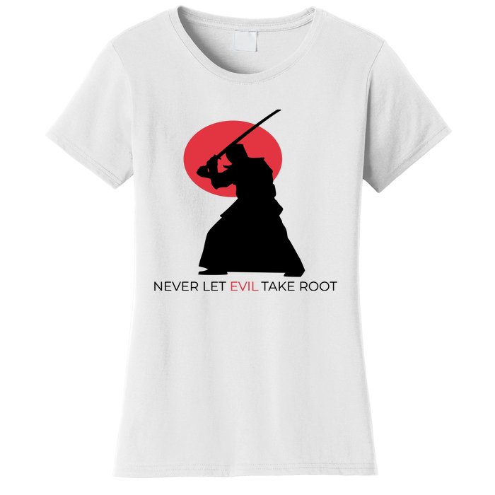 Otoya Yamaguchi Never Let Evil Take Root Women's T-Shirt