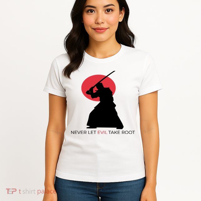 Otoya Yamaguchi Never Let Evil Take Root Womens T-Shirt