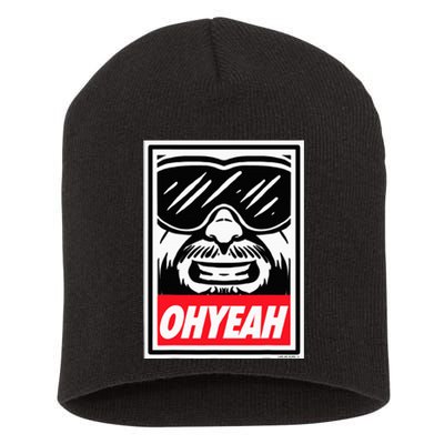 Oh Yeah Short Acrylic Beanie