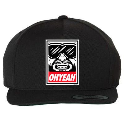 Oh Yeah Wool Snapback Cap