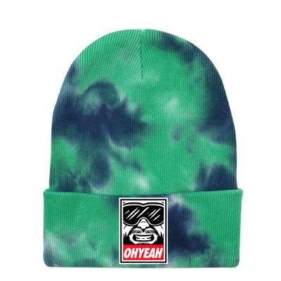 Oh Yeah Tie Dye 12in Knit Beanie