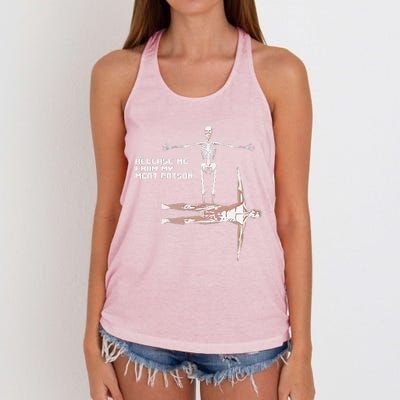 Once You Put My Meat In Your Mouth You're Going To Want To Women's Knotted Racerback Tank