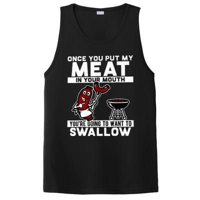 Once You Put My Meat In Your Mouth Youre Going To Want To PosiCharge Competitor Tank