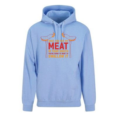 Once You Put My Meat In Your Mouth Gift Unisex Surf Hoodie