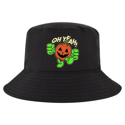 Oh Yeah! Pumpkin Man Cool Comfort Performance Bucket Hat