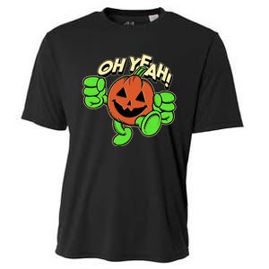 Oh Yeah! Pumpkin Man Cooling Performance Crew T-Shirt