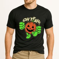 Oh Yeah! Pumpkin Man Cooling Performance Crew T-Shirt