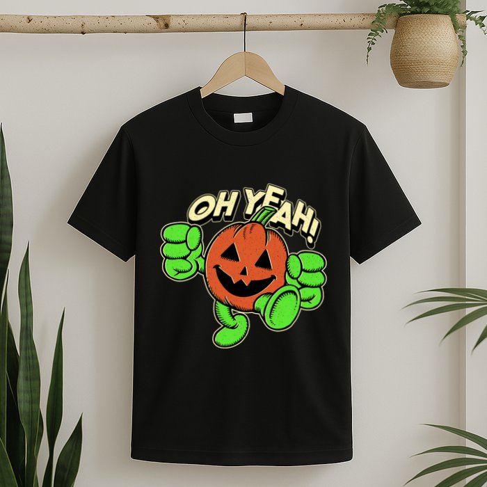 Oh Yeah! Pumpkin Man T-Shirt