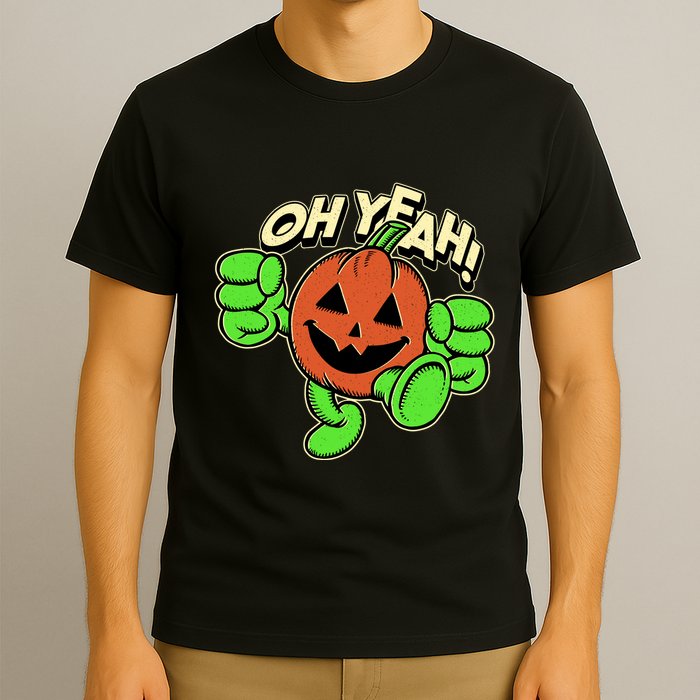 Oh Yeah! Pumpkin Man T-Shirt
