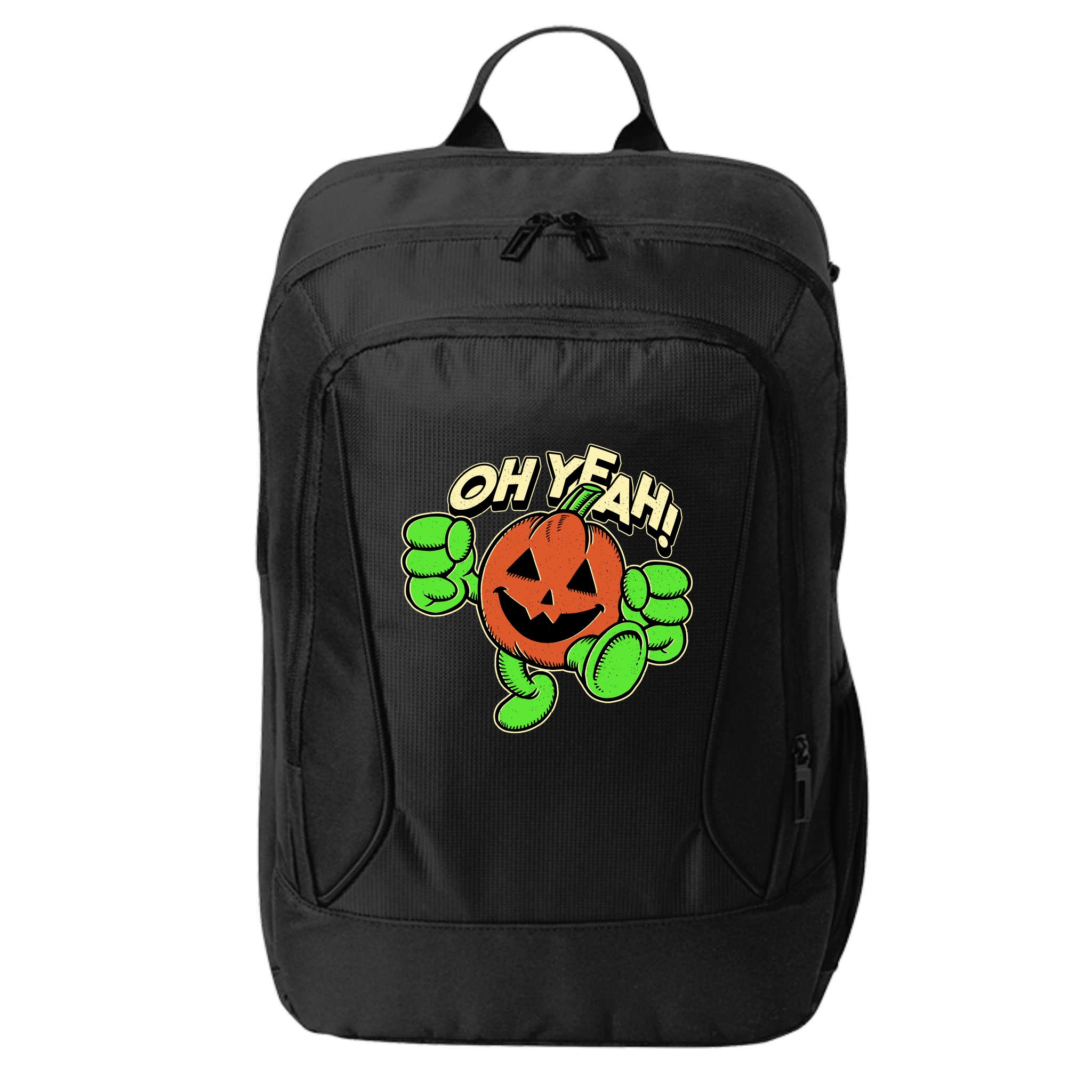 Oh Yeah! Pumpkin Man City Backpack
