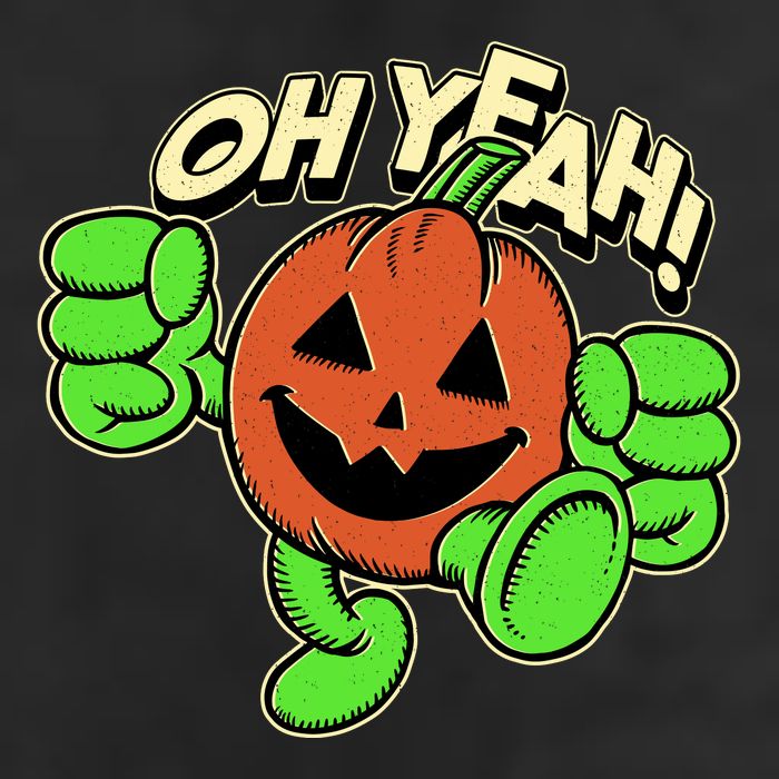 Oh Yeah! Pumpkin Man 11oz C Handle Ceramic Mug