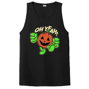 Oh Yeah! Pumpkin Man PosiCharge Competitor Tank