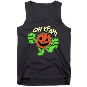 Oh Yeah! Pumpkin Man Tank Top