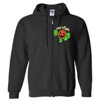 Oh Yeah! Pumpkin Man Full Zip Hoodie