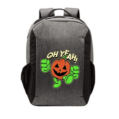 Oh Yeah! Pumpkin Man Vector Backpack