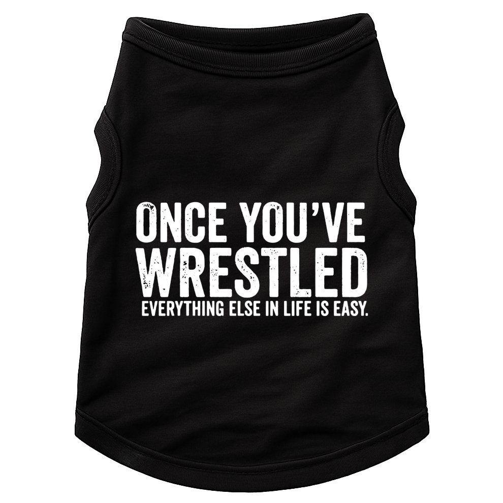 Once You Wrestle Doggie Tank