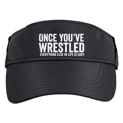 Once You Wrestle Adult Drive Performance Visor