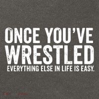 Once You Wrestle Cotton Canvas Backpack