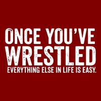 Once You Wrestle Cooling Performance Crew T-Shirt