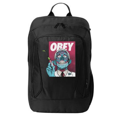 Obey Zombie Fauci Fauci Ouchie Political Tee Shirt City Backpack