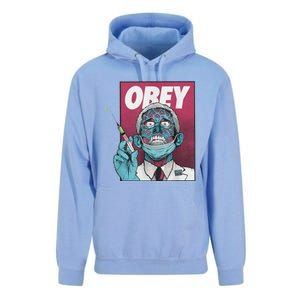 Obey Zombie Fauci Fauci Ouchie Political Unisex Surf Hoodie